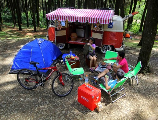 Using a campervan, we can carry lot of stuffs helping our family picnic more enjoyable & convenient.