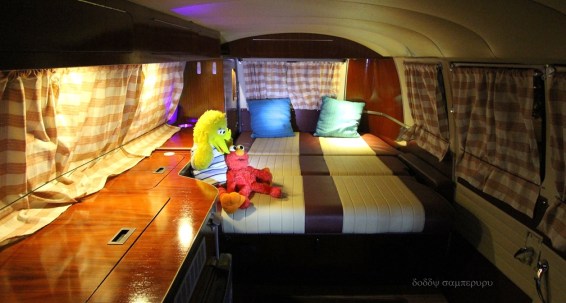 This cozy bed & lighting will make you sleep fast & better.