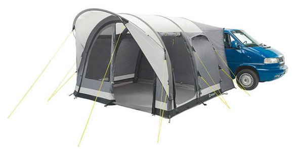 California Highway – £545 If you’re looking for a decent mid-range awning, the California Highway drive-away is an excellent addition to any Camper.  It sports plenty of living space and can comfortably fit five adults.  If you’re planning to have some friends stay over, an optional inner tent adds an extra bedroom.  Quick and easy to erect, the secure attachment systems ensures hassle-free arrivals and departures. www.justkampers.com