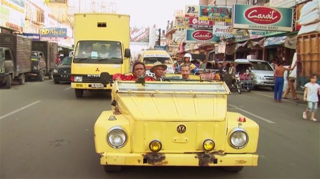 A Safari was used in a controversial documentary movie 'Act of Killing', 2012 - Sebuah VW Safari digunakan di film dokumenter yang kontroversial 'Act of Killing', 2012...